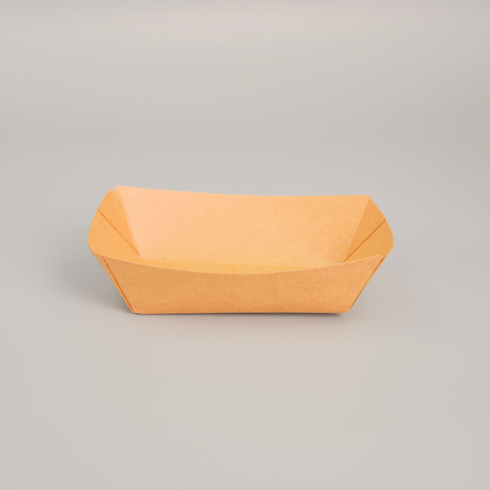 Wholesale Kraft Paper Boat Bowls for Restaurant and Food Service Packaging