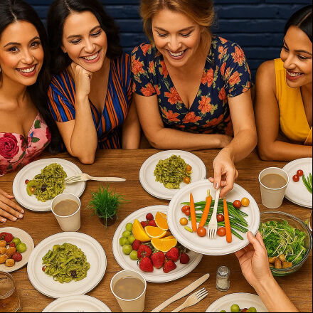 Party & Picnic——Compostable Tableware for Eco-Celebrations
