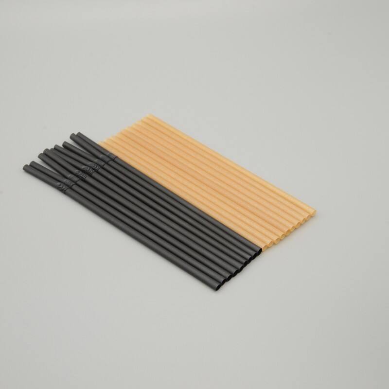 PLA Sugarcane Bagasse ECO Friendly Disposable Straight Drinking Straw