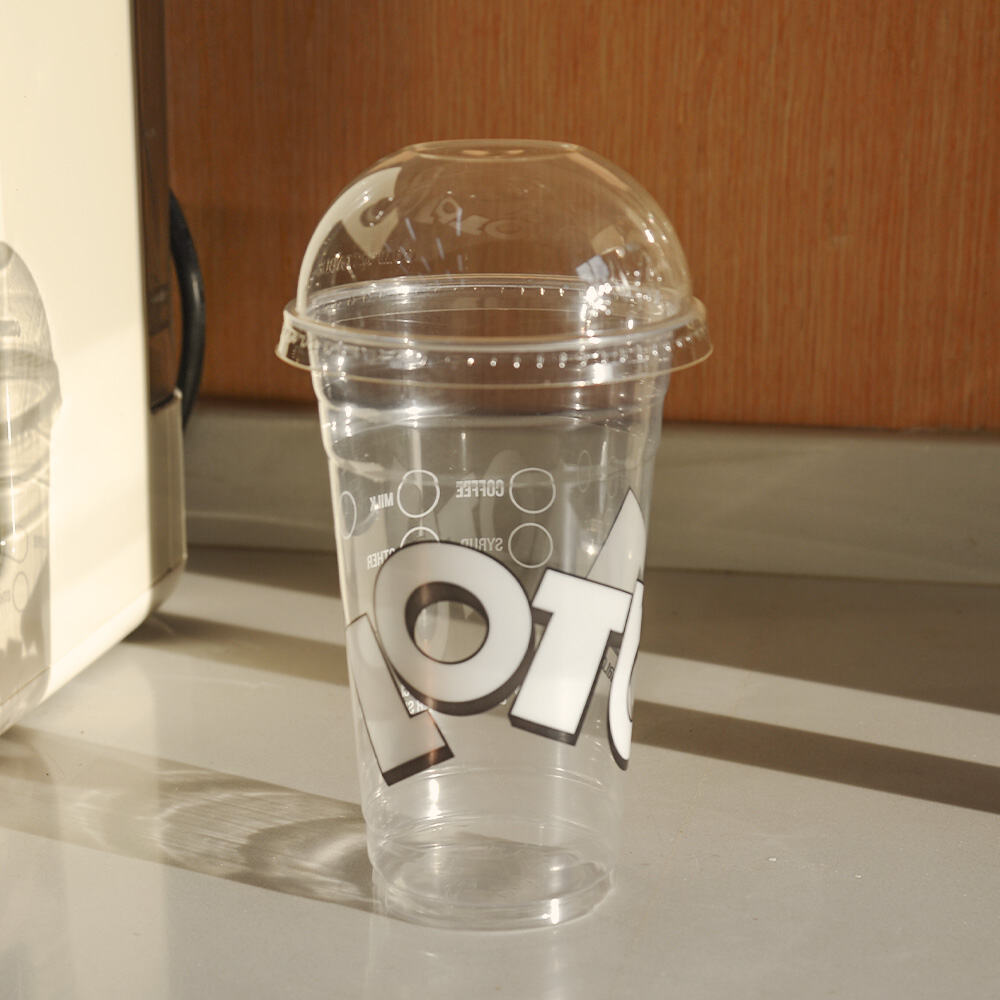 16oz Custom Printing Clear Disposable Cold Drinking Cups