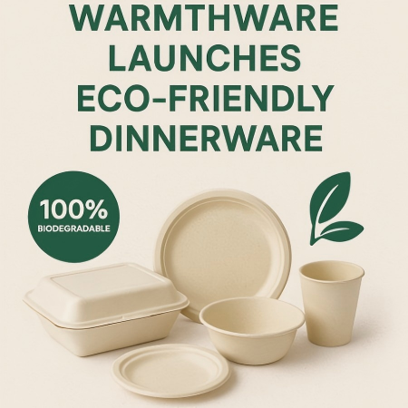 Tonchant Earth launches a full range of biodegradable tableware, leading the global green dining trend
