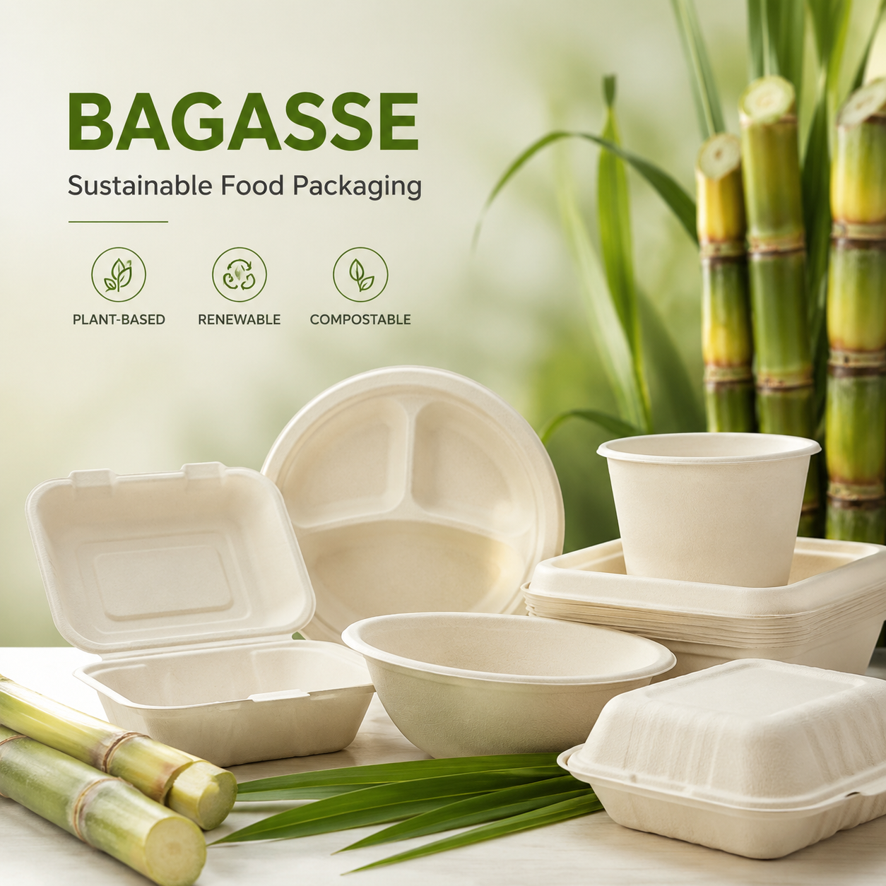 What Is Bagasse and Why Is It Used in Food Packaging?