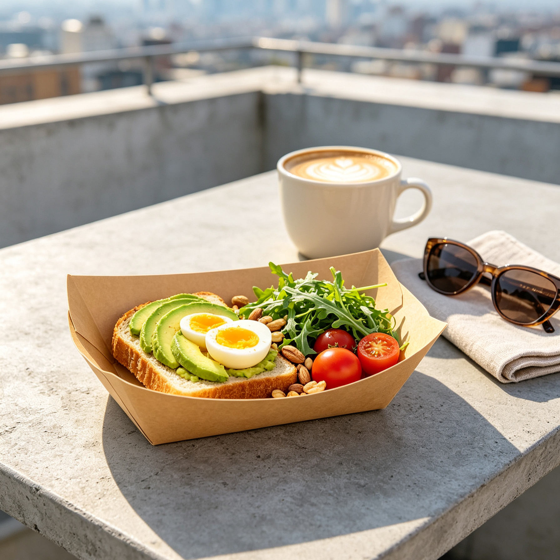Private Label Kraft Paper Boat Bowls with Custom Logo Printing Solutions